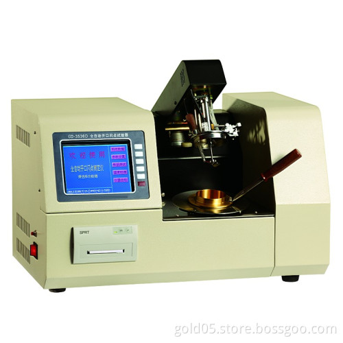 ASTM D93 automatic open cup flash point tester for petroleum